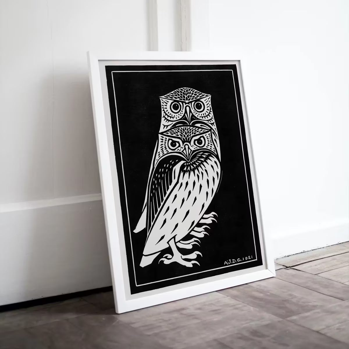 Owls Painting Vintage Art Nouveau Print Wall Art. Instant Download Vintage Owl Poster Julie De Graag Printable Wall Art. Art Nouveau Poster – Printable Wall Art
