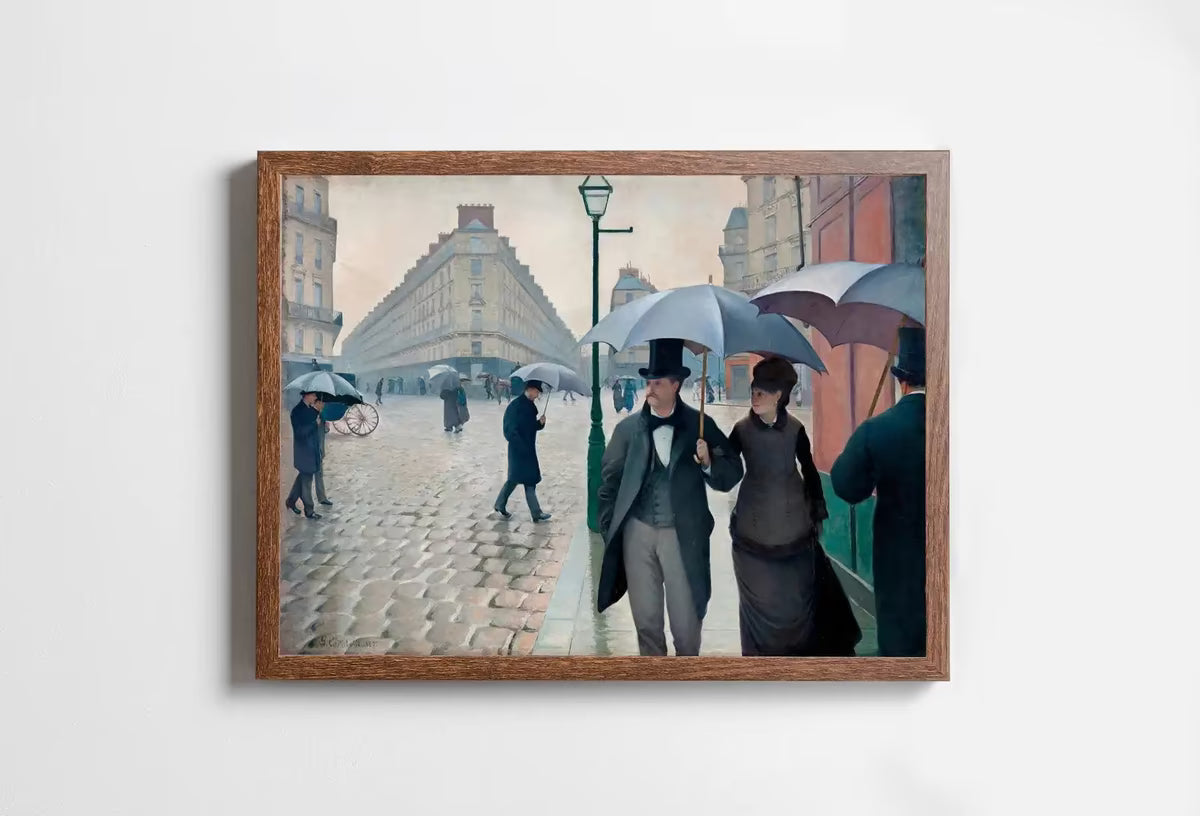 Paris Street Rainy Day Famous Vintage Painting Printable Wall Art. Antique French Art Print Oil Painting. Downloadable Art. Paris Wall Art – Printable Wall Art