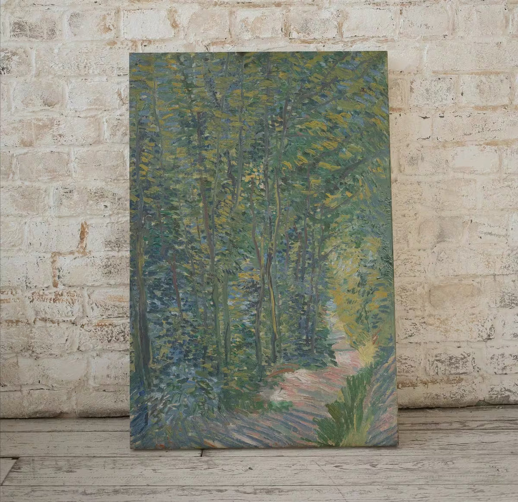 Path in the Woods Vincent van Gogh Famous Printable Art. Instant Download van Gogh Print. Vintage Forest Painting. Fine Art Print – Printable Wall Art
