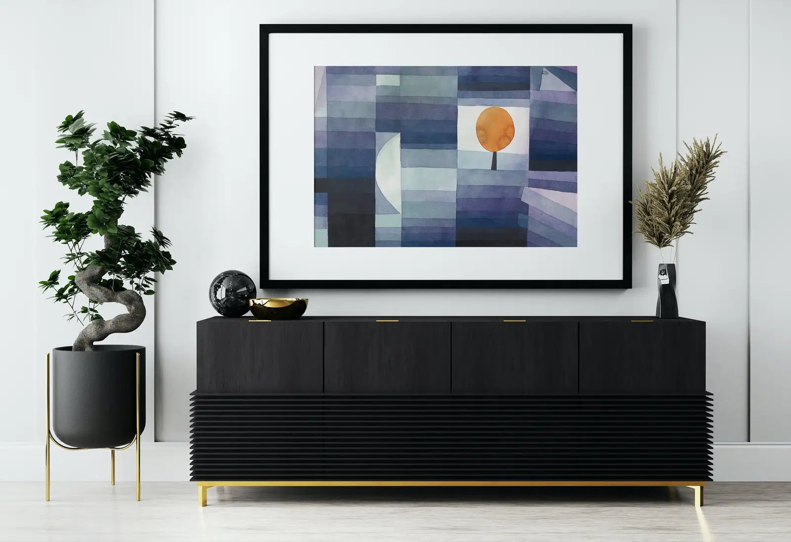 Included artwork preview showing first selection of artworks from Paul Klee Print Bauhaus Poster Vintage Blue Abstract Art. Instant Download Vintage Famous Art Print. Printable Retro Wall Art. Paul Klee Art.