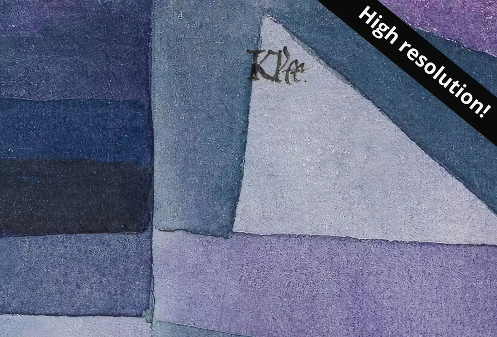 Paul Klee Print Bauhaus Poster Vintage Blue Abstract Art. Instant Download Vintage Famous Art Print. Printable Retro Wall Art. Paul Klee Art – Printable Wall Art