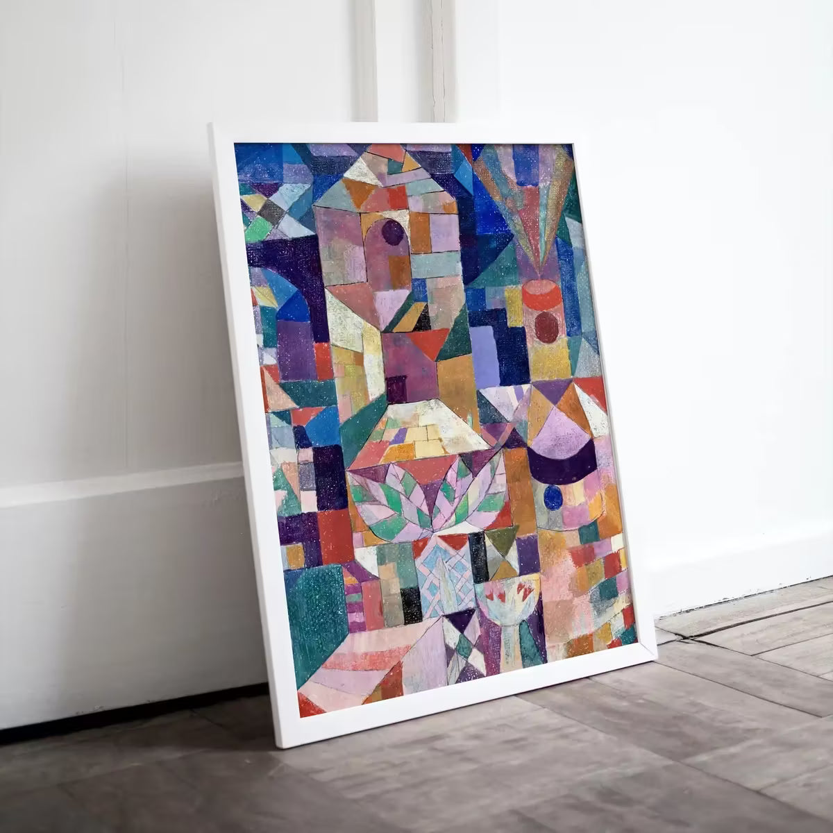 Paul Klee Print Vintage Abstract Art Poster. Castle Garden Abstract Landscape Famous Vintage Art Print. Printable Retro Paul Klee Wall Art – Printable Wall Art