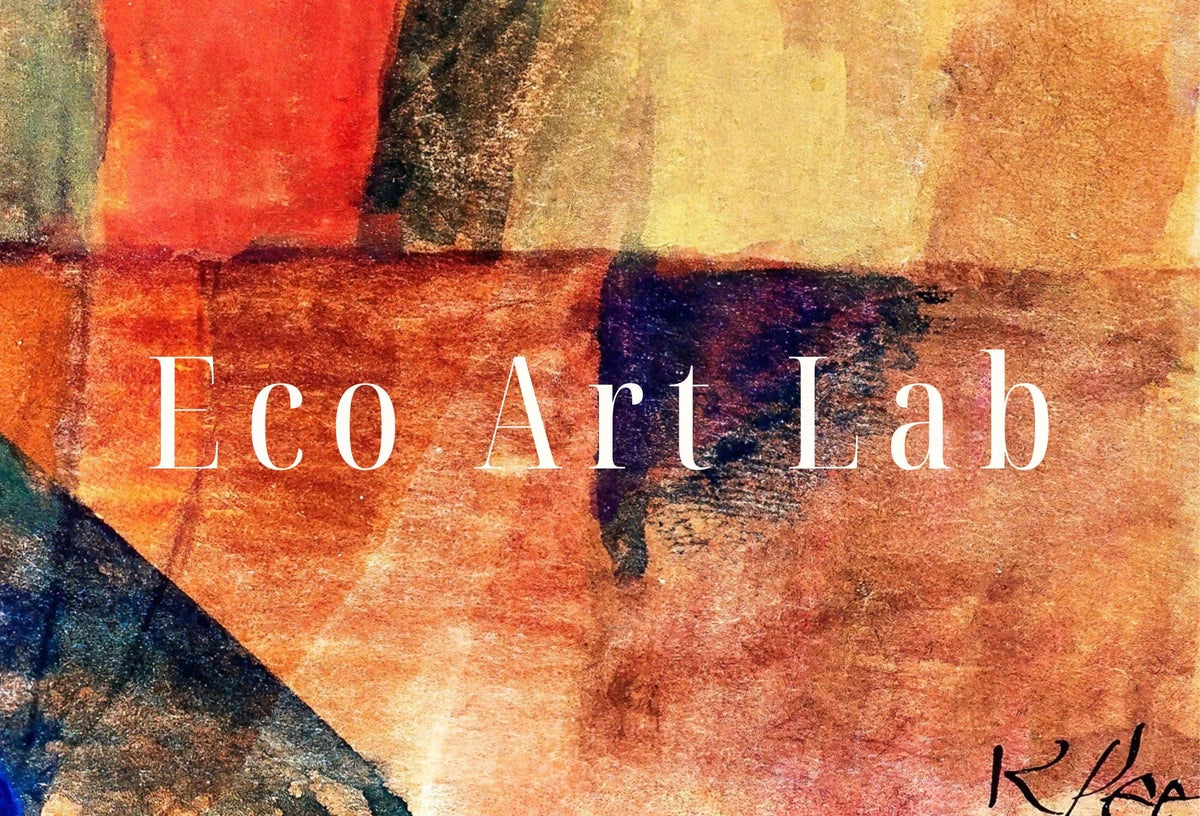 Detail view of artwork from Paul Klee Print Vintage Abstract Art Poster. City with Domes Landscape Abstract Famous Vintage Art Print. Printable Retro Paul Klee Wall Art. (variation 2)