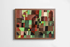 Included artwork preview showing first selection of artworks from Paul Klee Print Vintage Abstract Art Poster. Red and Green Architecture Abstract Famous Vintage Printable Art Retro Paul Klee Wall Art Print.