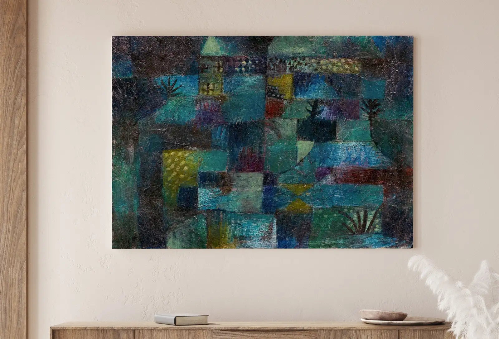 Paul Klee Print Vintage Abstract Art Poster. Terraced Garden Abstract Landscape Famous Vintage Art Print. Printable Retro Paul Klee Wall Art – Printable Wall Art Digital Download – Digital Download