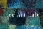 Detail view of artwork from Paul Klee Print Vintage Abstract Art Poster. Terraced Garden Abstract Landscape Famous Vintage Art Print. Printable Retro Paul Klee Wall Art. (variation 2)