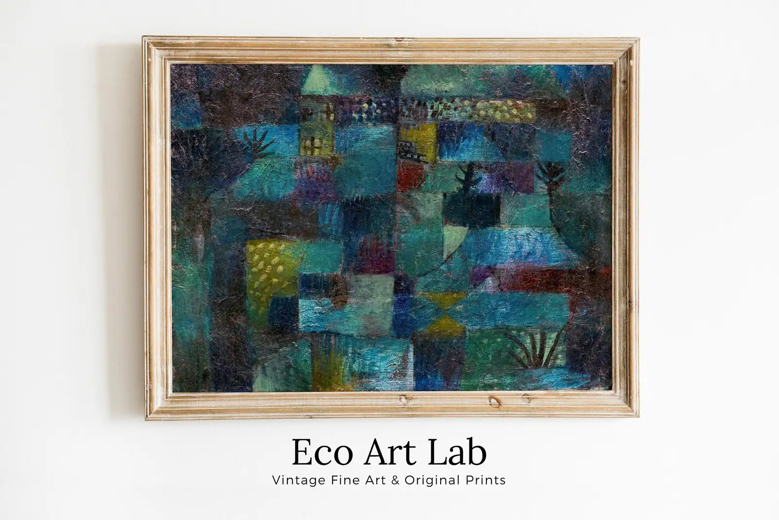 Paul Klee Print Vintage Abstract Art Poster. Terraced Garden Abstract Landscape Famous Vintage Art Print. Printable Retro Paul Klee Wall Art – Printable Wall Art Digital Download – Digital Download