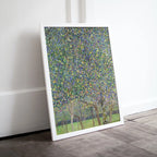 Included artwork preview showing first selection of artworks from Pear Trees Gustav Klimt Famous Painting Printable Wall Art. Instant Download Gustav Klimt Print. Vintage Floral Poster. Art Nouveau Print.