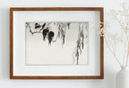 Included artwork preview showing first selection of artworks from Perched Magpies Illustration Vintage Japanese Painting. Japanese Wall Art Printable Poster. 19th Century Japanese Vintage Wall Art, Bird Art.