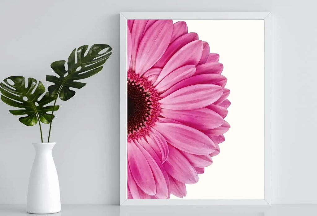 Second included artwork preview from Pink Gerbera Daisy Painting Printable Wall Art, Daisy Flower Print, Floral Instant Digital Download Minimalist Botanical Decor featuring various scenes.