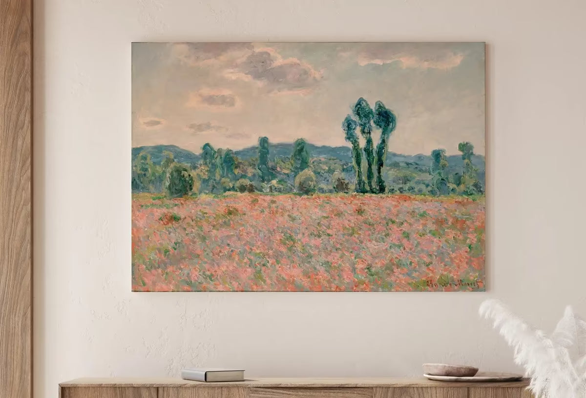 Poppy Field by Claude Monet. Famous Painting. Instant Download Vintage Decor. Vintage Landscape Printable Wall Art. Spring Decor. Monet Art – Printable Wall Art