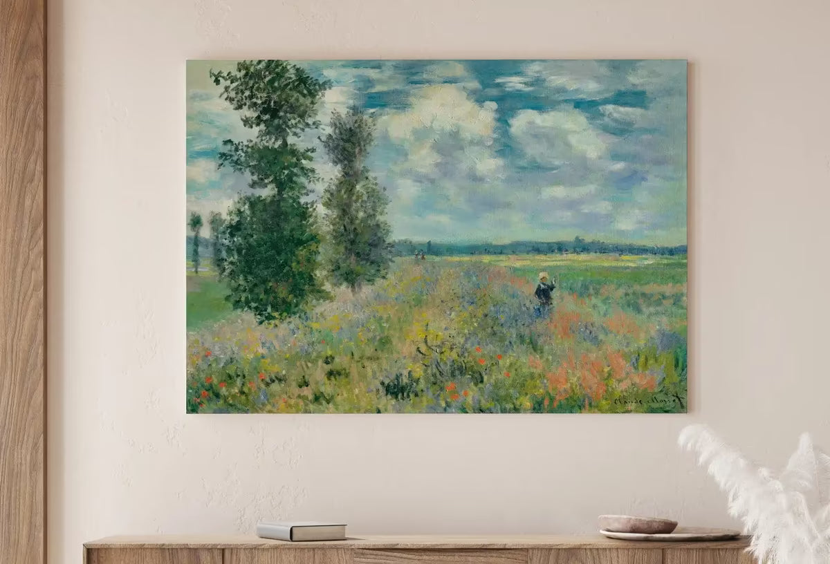 Poppy Field Famous Claude Monet Painting Printable Art. Instant Download Vintage Decor. Vintage Landscape Printable Wall Art. Spring Decor – Printable Wall Art