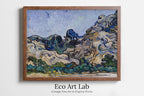 Vincent van Gogh - Printable Wall Art - Mountains at Saint Rémy