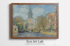 Claude Monet - Printable Wall Art - The  The Zuiderkerk Amsterdam