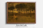 George Inness - Printable Wall Art - The Home of the Heron