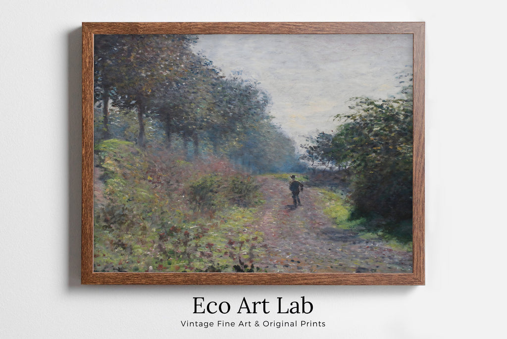 Claude Monet - Printable Wall Art - The Sheltered Path