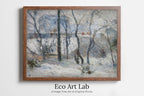 Paul Gauguin - Printable Wall Art - Garden under Snow