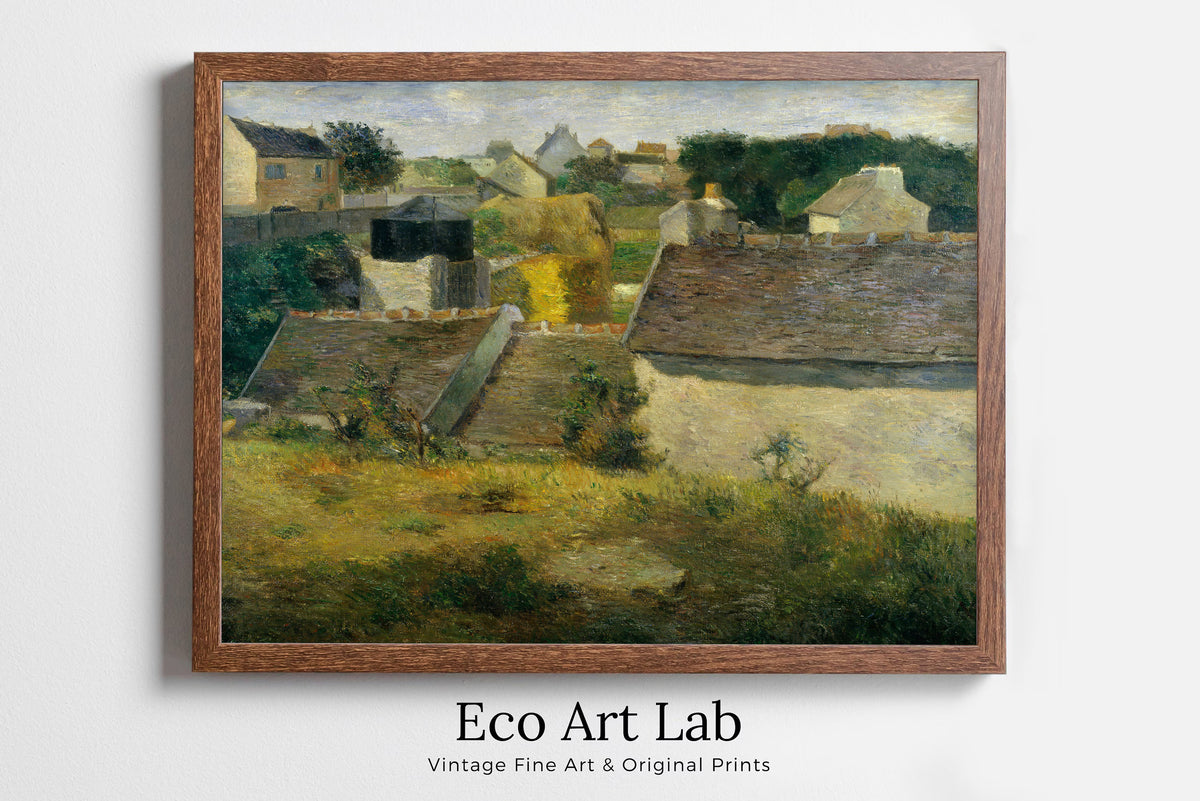 Paul Gauguin - Printable Wall Art - Houses at Vaugirard
