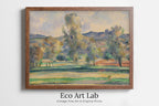 Paul Cezanne - Printable Wall Art - Autumn Landscape