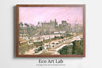Camille Pissarro - Printable Wall Art - Pissarro-The Pont Neuf Snow Effect