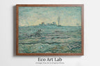 Vincent van Gogh - Printable Wall Art - Snow Covered Field with a Harrow (after Millet)