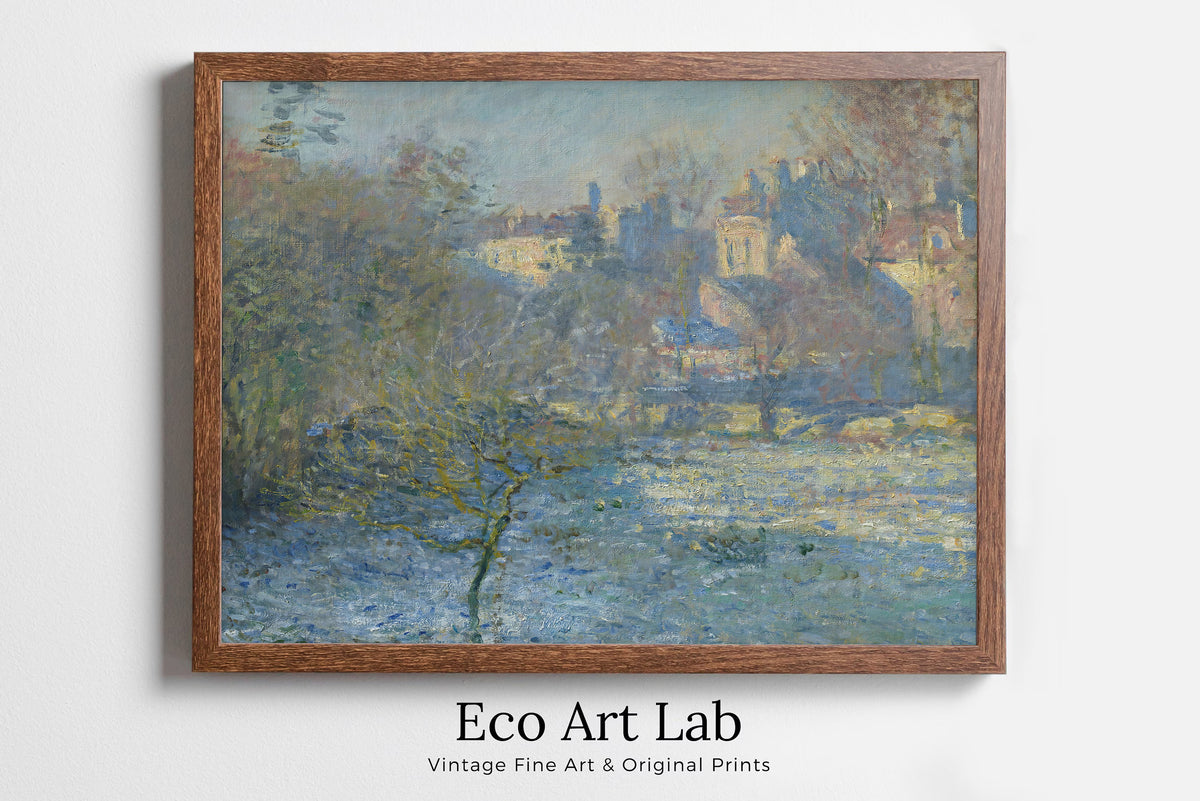 Claude Monet - Printable Wall Art - Frost