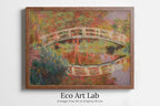 Claude Monet - Printable Wall Art - Japanese Footbridge Giverny