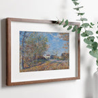 Alfre Sisley - Printable Wall Art - A Corner of the Woods at Sablons