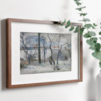 Paul Gauguin - Printable Wall Art - Garden under Snow