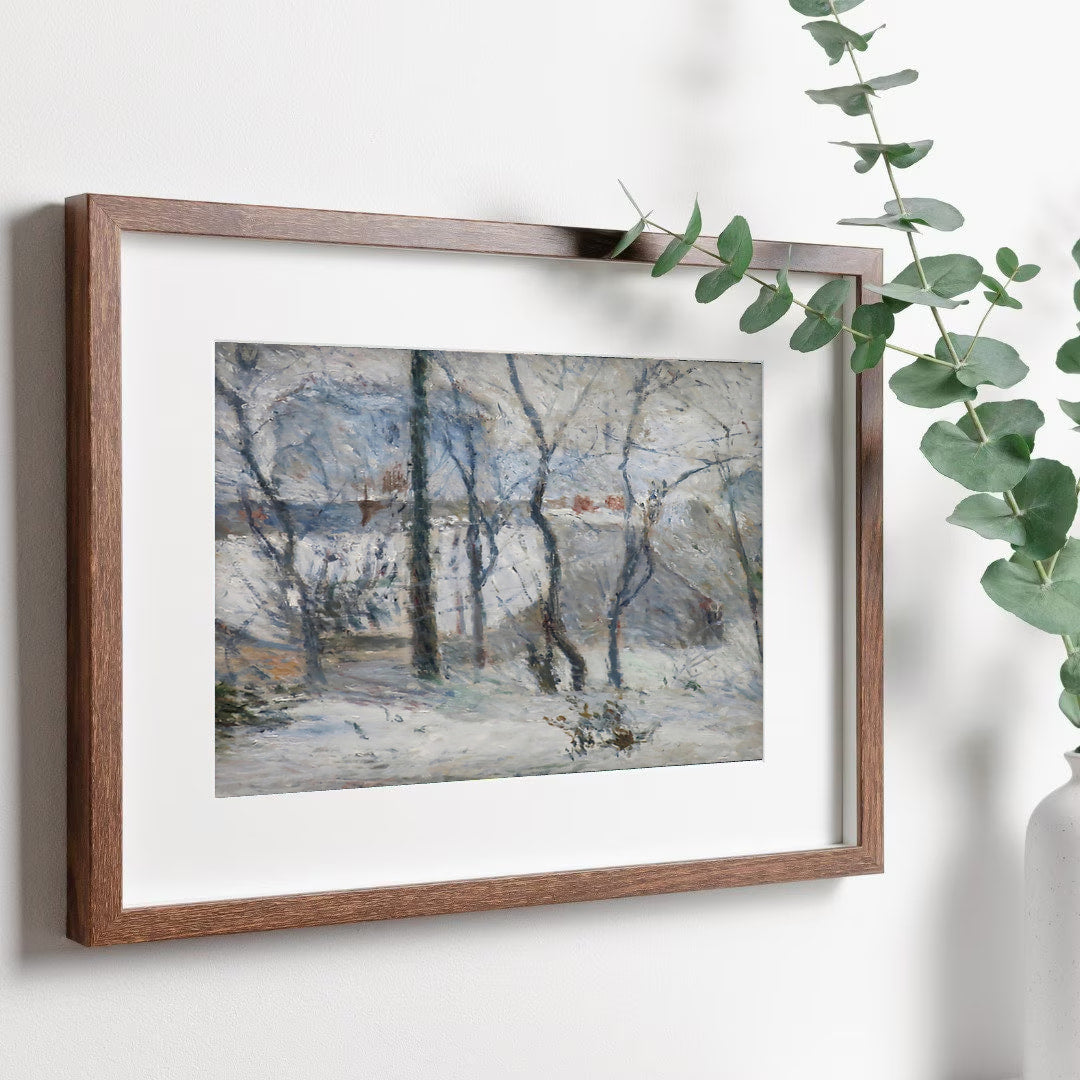 Paul Gauguin - Printable Wall Art - Garden under Snow