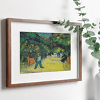 Vincent van Gogh - Printable Wall Art - Entrance to the Public Gardens in Arles