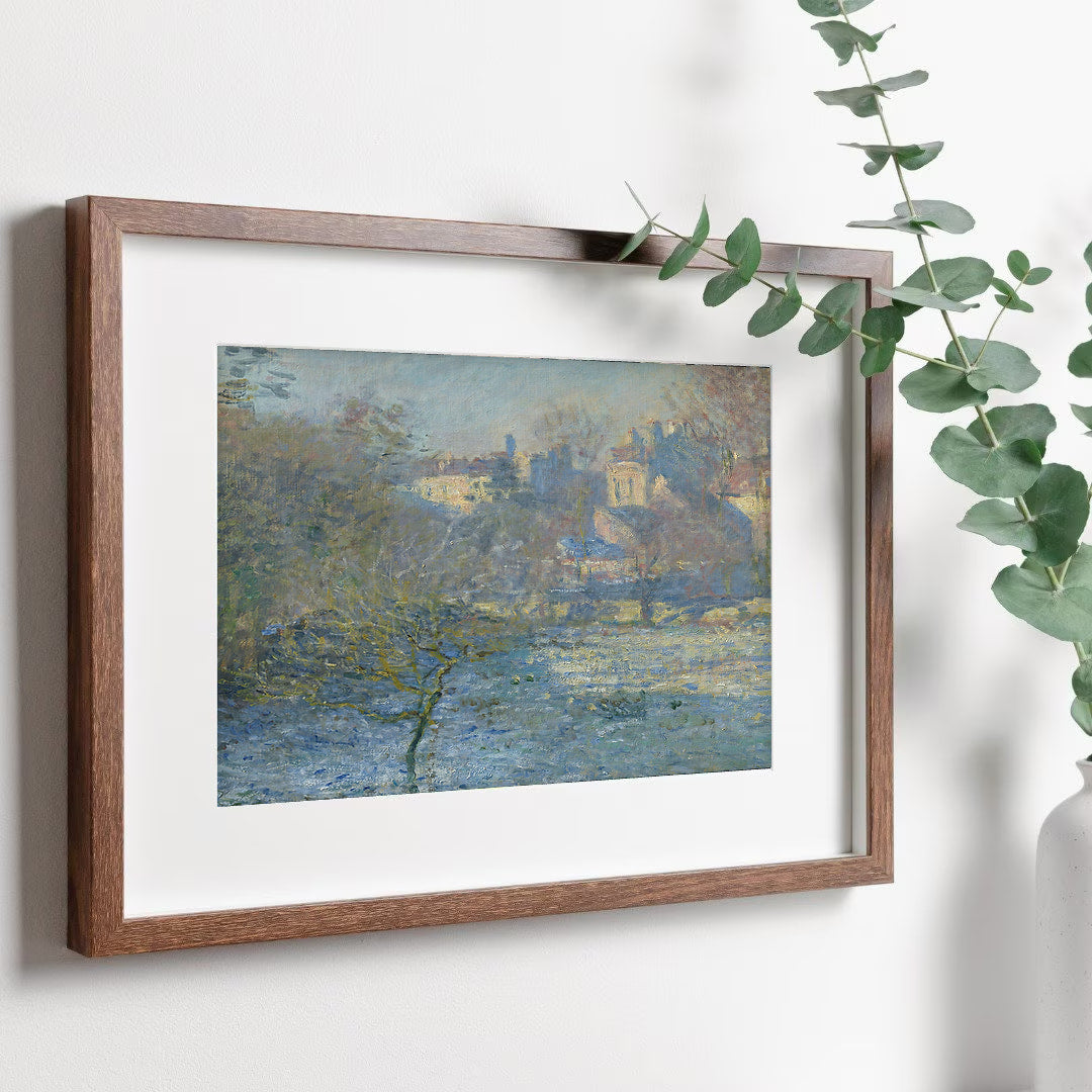 Claude Monet - Printable Wall Art - Frost
