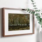 Vincent van Gogh - Printable Wall Art - Poplars near Nuenen