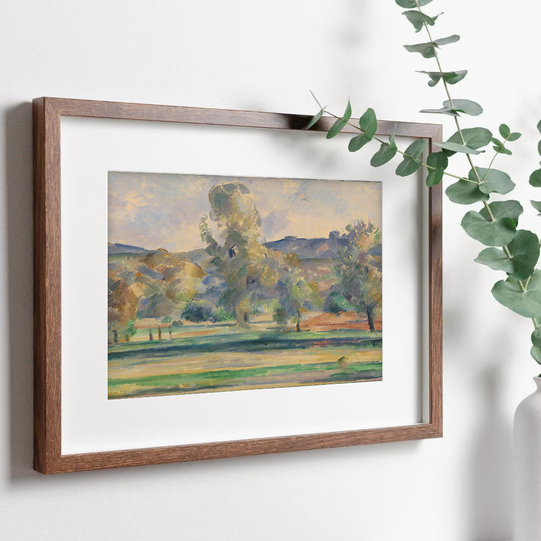Paul Cezanne - Printable Wall Art - Autumn Landscape
