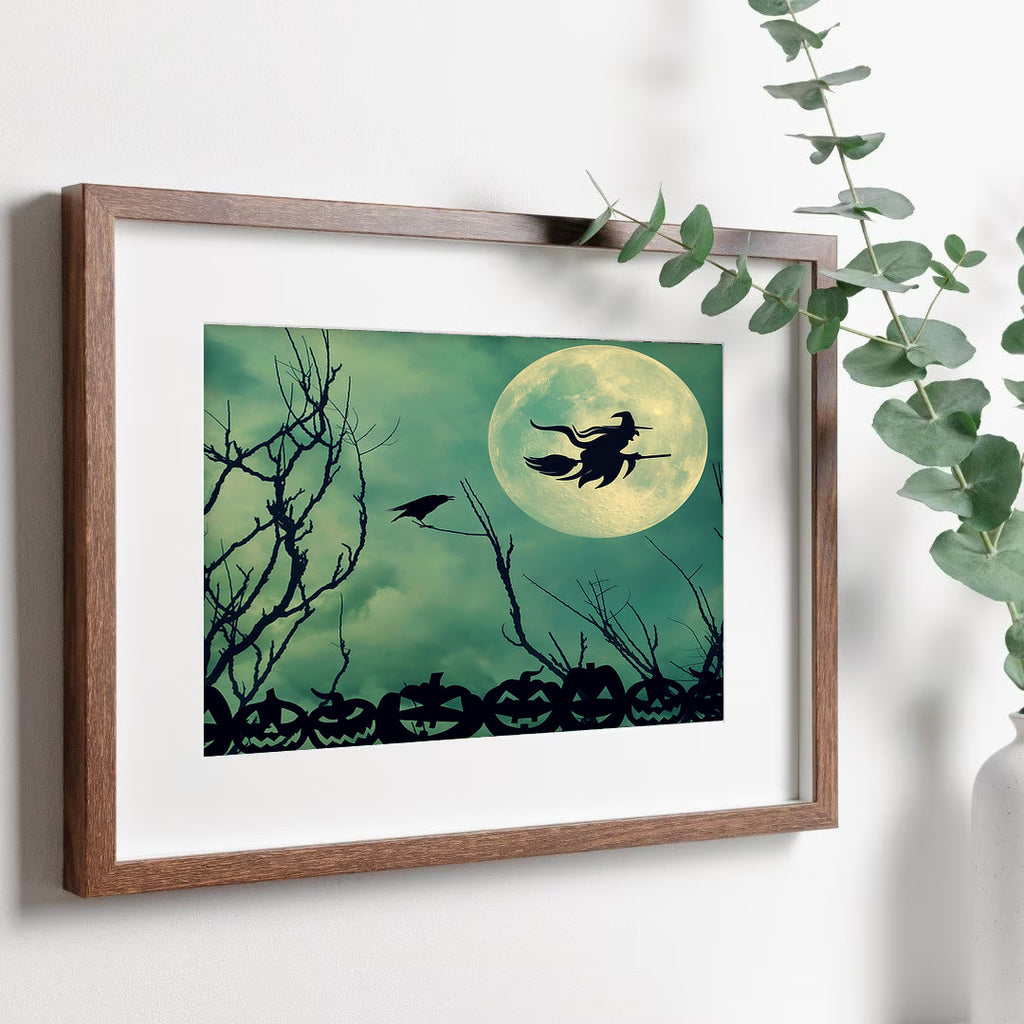 EcoArtLab Original - Printable Wall Art - Moonlit Flight