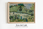 Vincent van Gogh - Printable Wall Art - Houses at Auvers