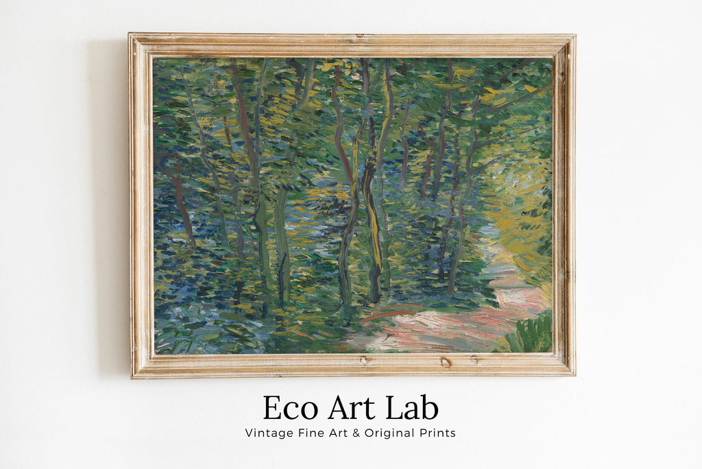 Vincent van Gogh - Printable Wall Art - Path in the Woods