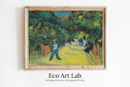 Vincent van Gogh - Printable Wall Art - Entrance to the Public Gardens in Arles