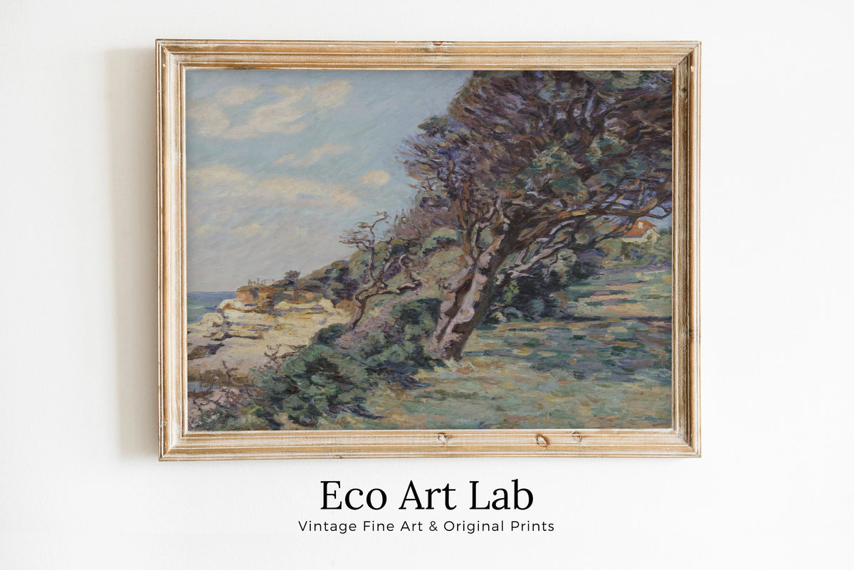 Armand Guillaumin - Printable Wall Art - The Customs Point Saint Palais