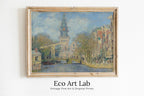 Claude Monet - Printable Wall Art - The  The Zuiderkerk Amsterdam