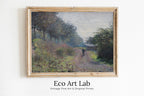 Claude Monet - Printable Wall Art - The Sheltered Path