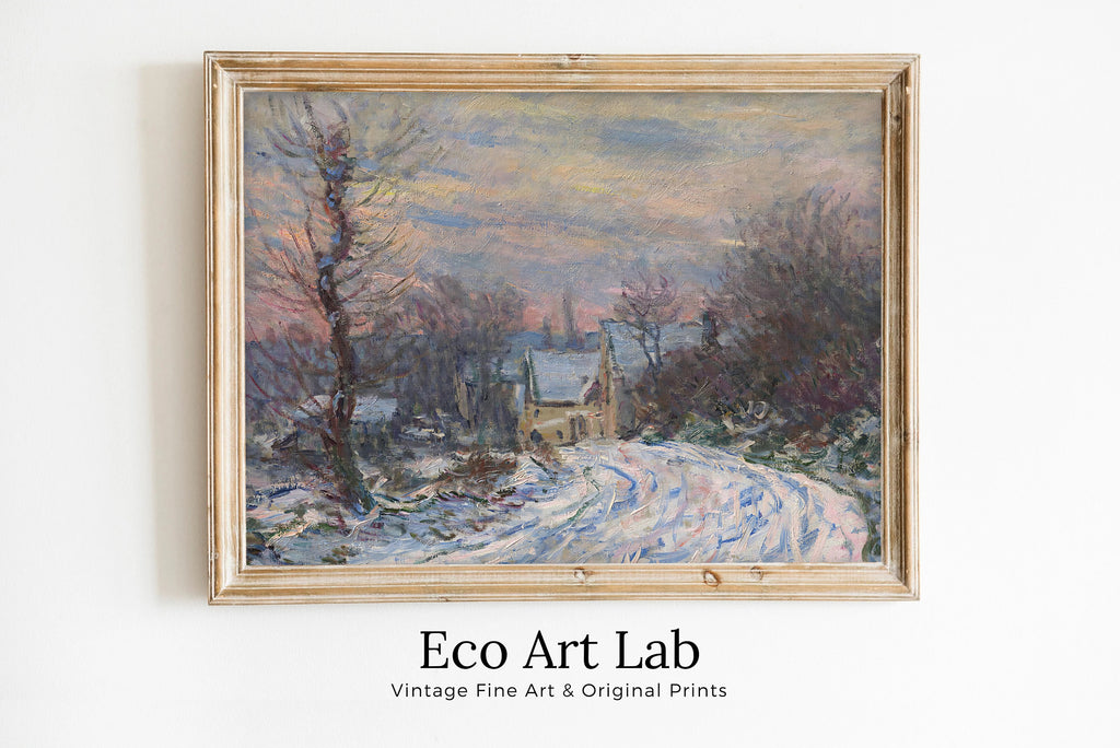 Claude Monet - Printable Wall Art - The Entrance of Giverny