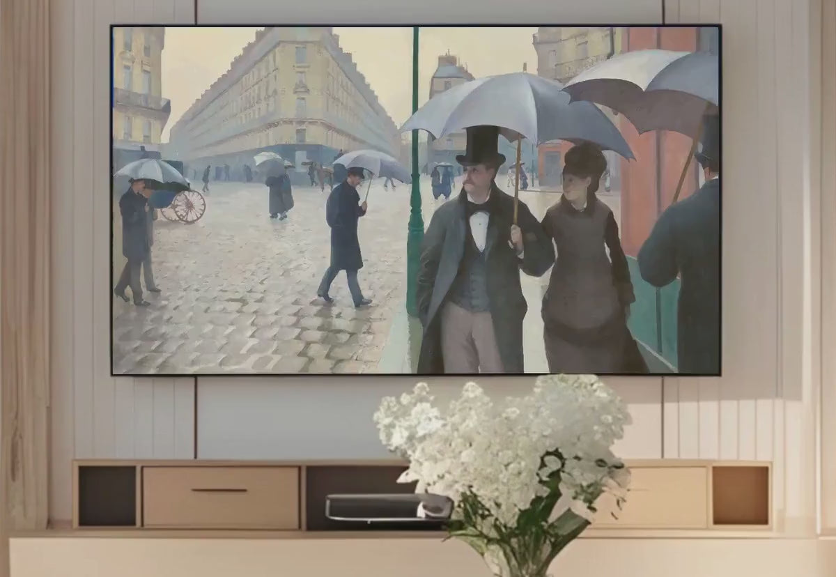 Impressionist Paris Frame TV Art – Monet, Van Gogh French Decor Set (40 Paintings)