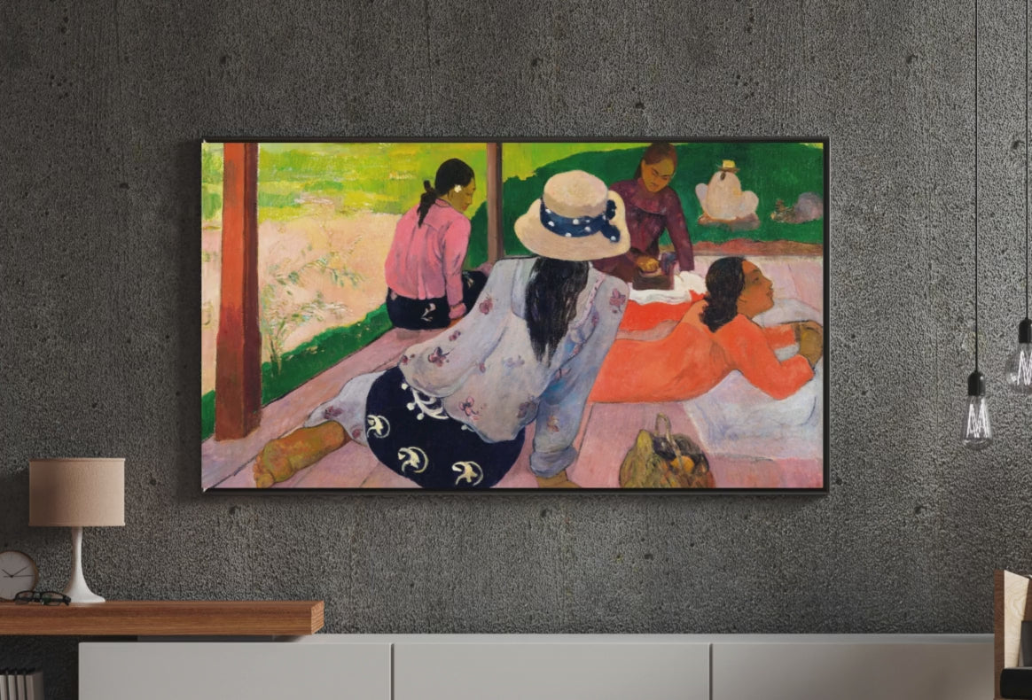 Gauguin Wall Art for Frame TV  | Colorful Impressionist Paintings Digital Download Set| Samsung Frame TV Primitive Decor | Vintage Wall Art