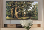 Forest Paintings Nature Wall Art - Samsung Frame TV Art - Vintage oil Paintings Set of 40