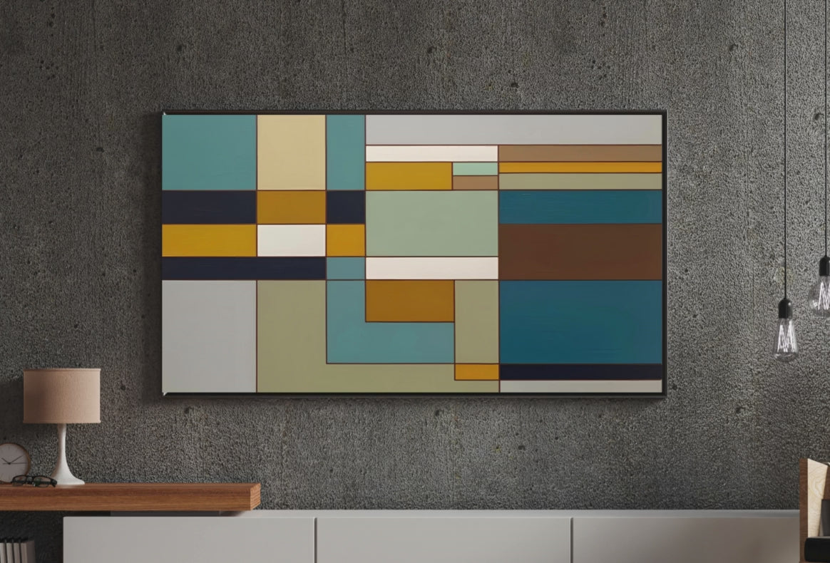 FTVC765965943 MCM ABSTRACT Frame TV Collection of 40 for collections 40 VIDEO (1).mp4 - Product Video