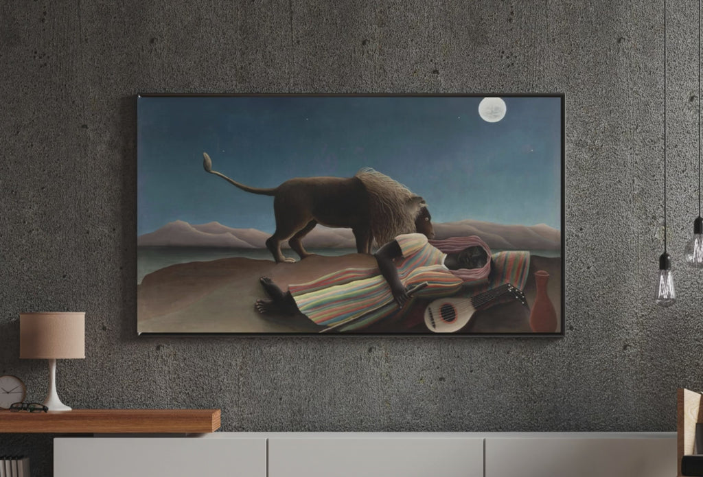 Frame TV Art -  Henri Rousseau Primitive Decor  | Botanical Wall Art |  Tropical Art Set of 40 for The Frame TV