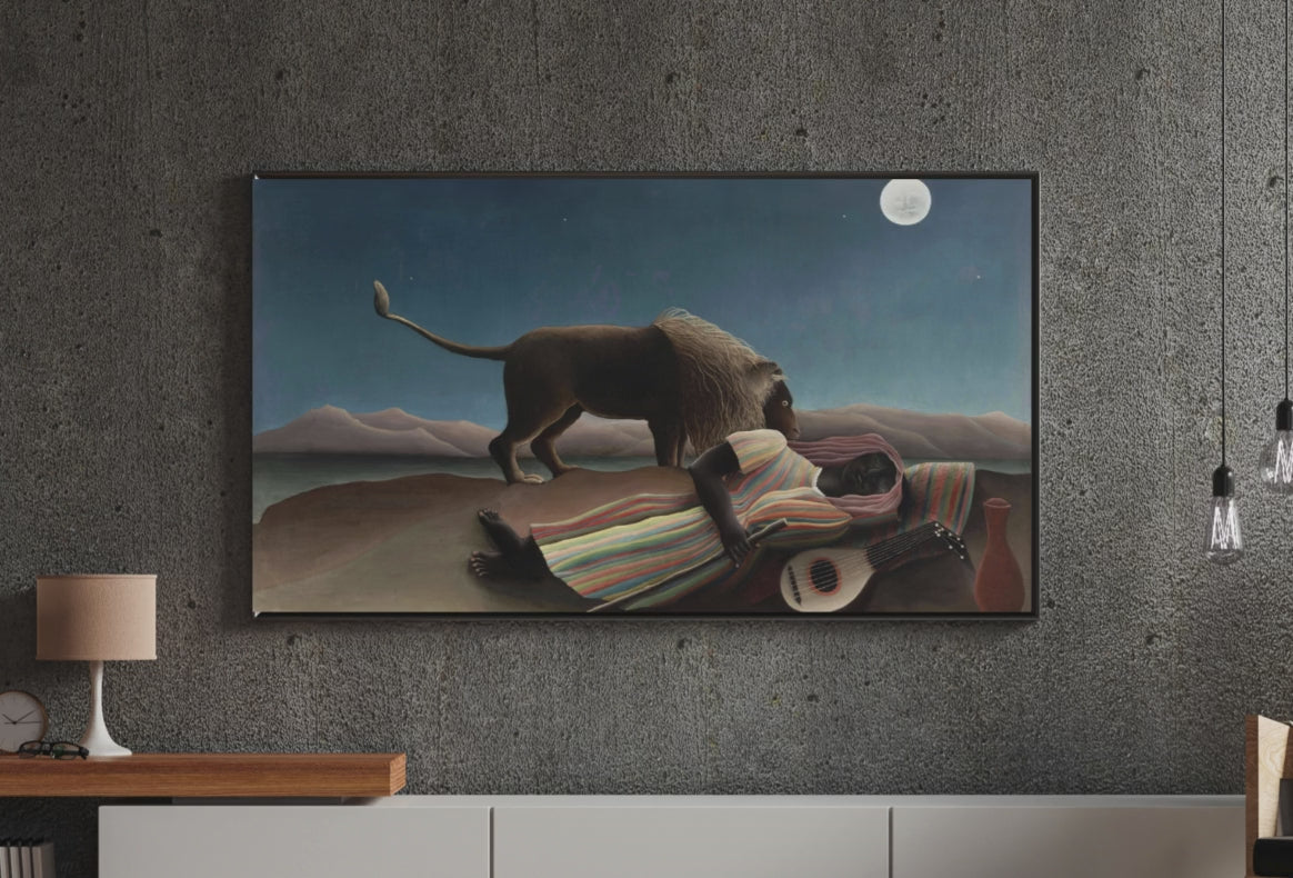 Frame TV Art -  Henri Rousseau Primitive Decor  | Botanical Wall Art |  Tropical Art Set of 40 for The Frame TV