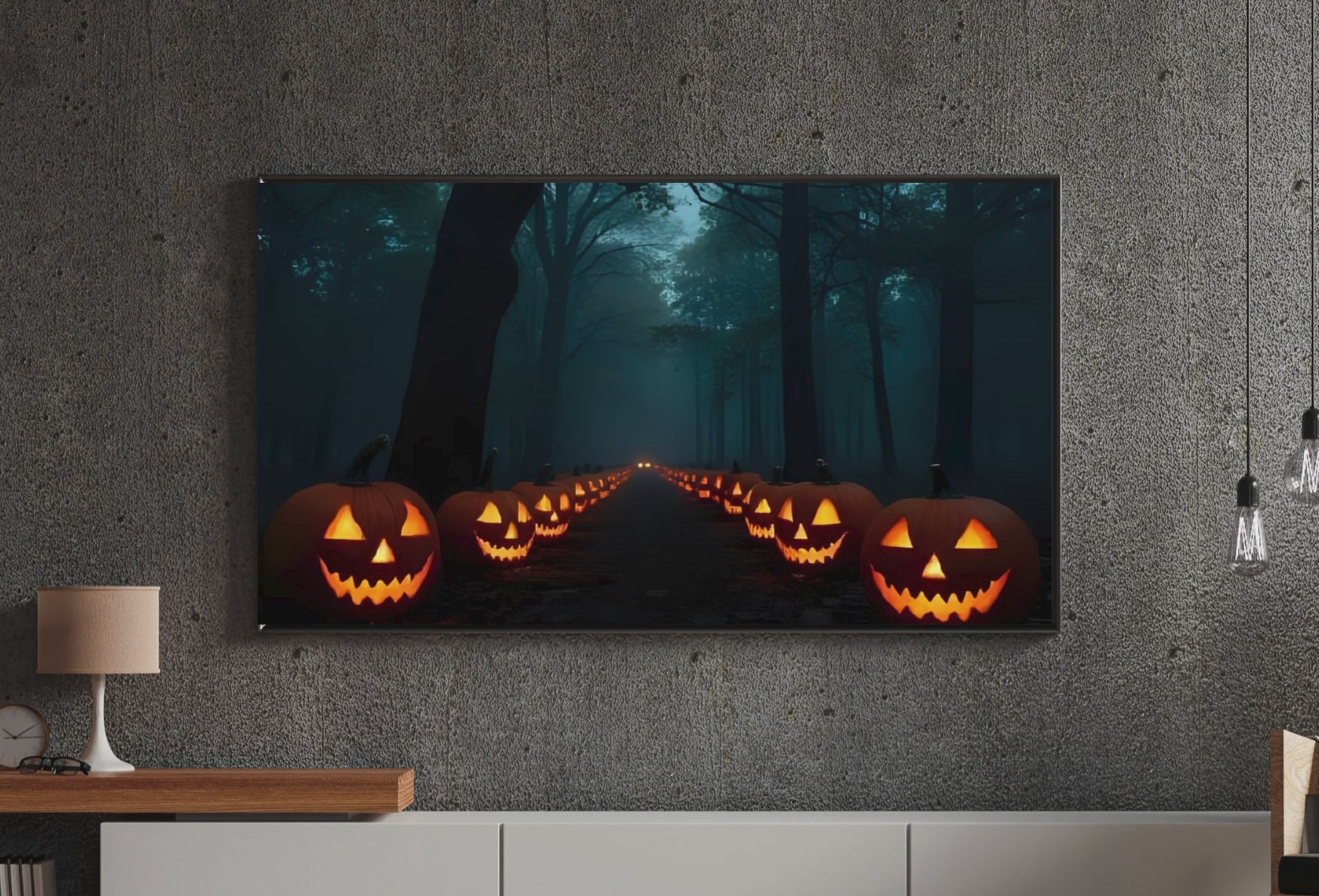 Frame TV Art Halloween Home Decor • Moody Wall Art • Haunted Mansion • Gothic Decor & Dark Academia • 4K/8K Digital Download