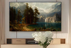 Mountain Wall Art - Samsung Frame TV Art - 40 American Landscape Paintings
